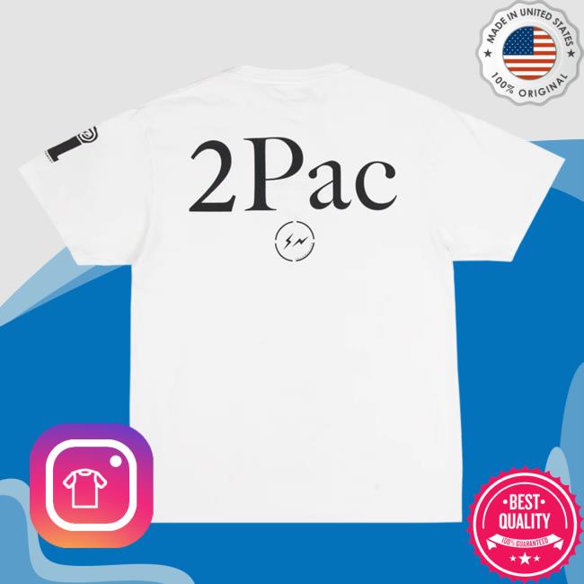 Official Interscope Records 2 Pac Merch Clothing Store 2Pac Fragment X 2Pac White Shirt Towpac Official Interscope Records 2 Pac Merch Clothing Store 2Pac Fragment X 2Pac White Shirt Towpac