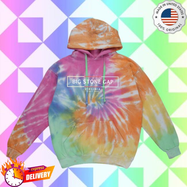 Official Hometown Apparel Clothing Merch Big Stone Gap Virginia Artbox Tie-Dye Hoodies S - 5XL Tie Dye Eternity