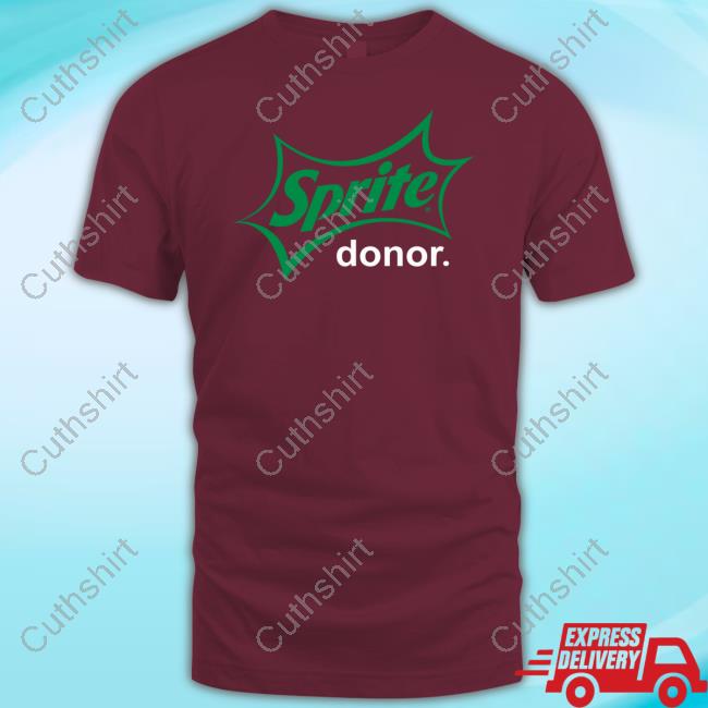 Asher Kine Sprite Donor Shirt