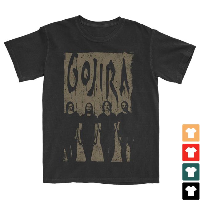 Official Roadrunner Records Gojira Merch Store Gojira Cement Wall Top Shirt Black RoadrunnerRecords