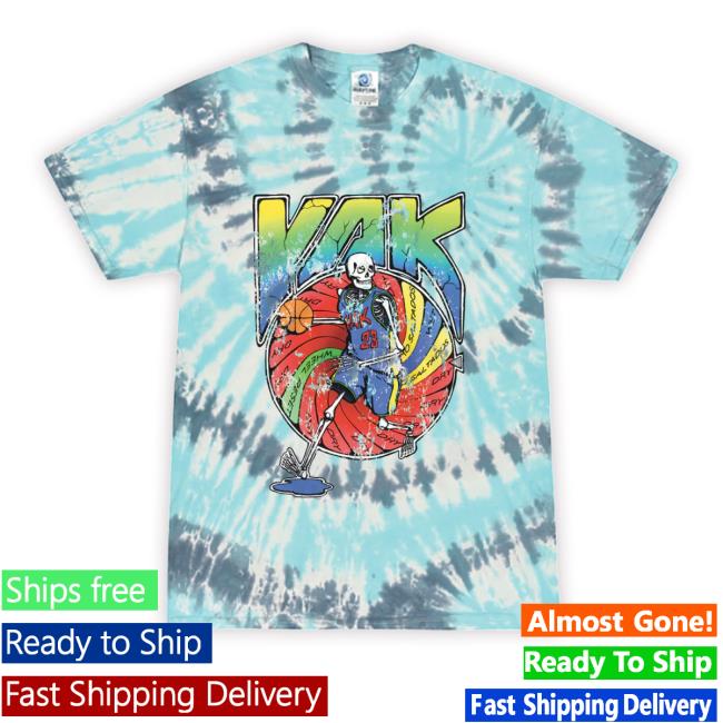 Yak Skeleton Tie Dye Crewneck Sweatshirt Yak Skeleton Tie Dye Crewneck Sweatshirt