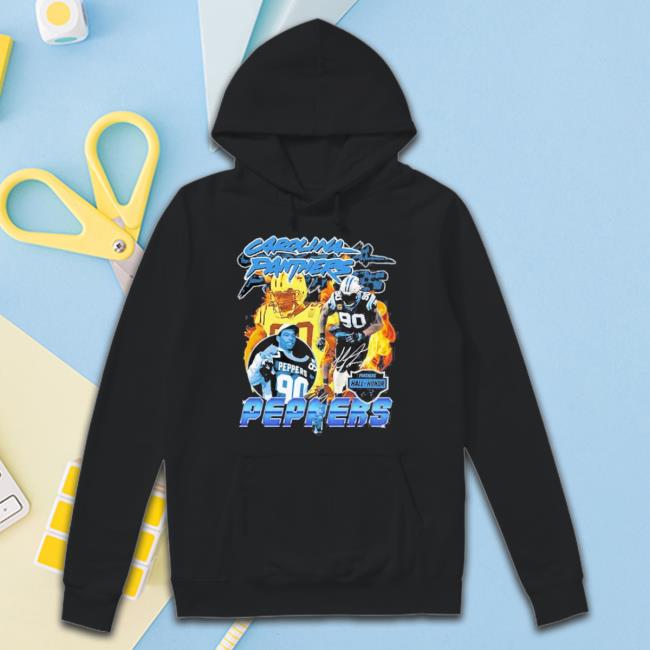 Trending Julius Peppers Carolina Panthers Mitchell Ness 2023 Hall Of Honor Sweaters