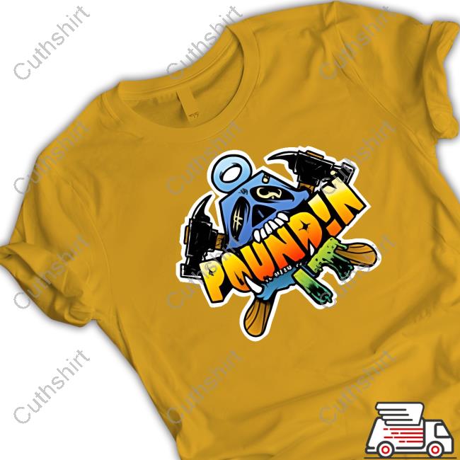 Conrad Zimmerman Wearing Poundin' It Sweatshirt