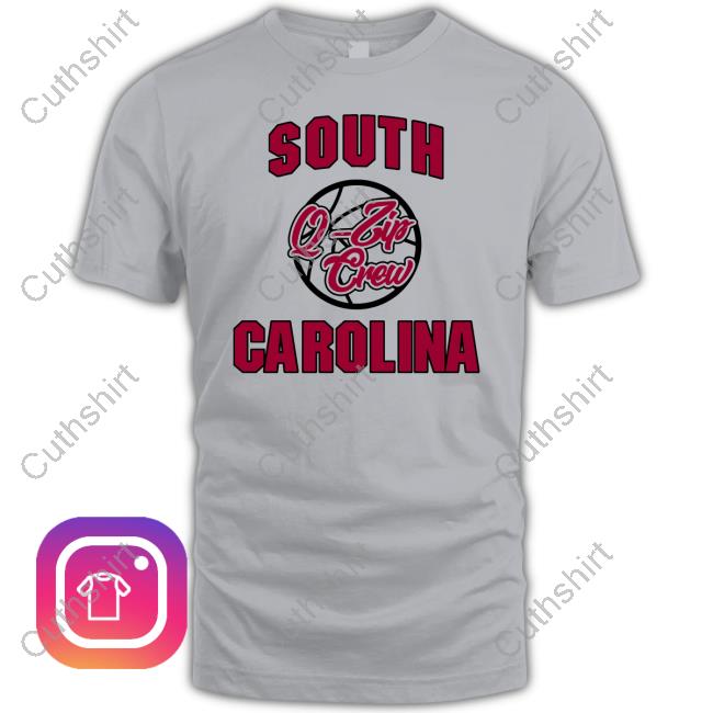 South Carolina Q Zip Crew Shirt