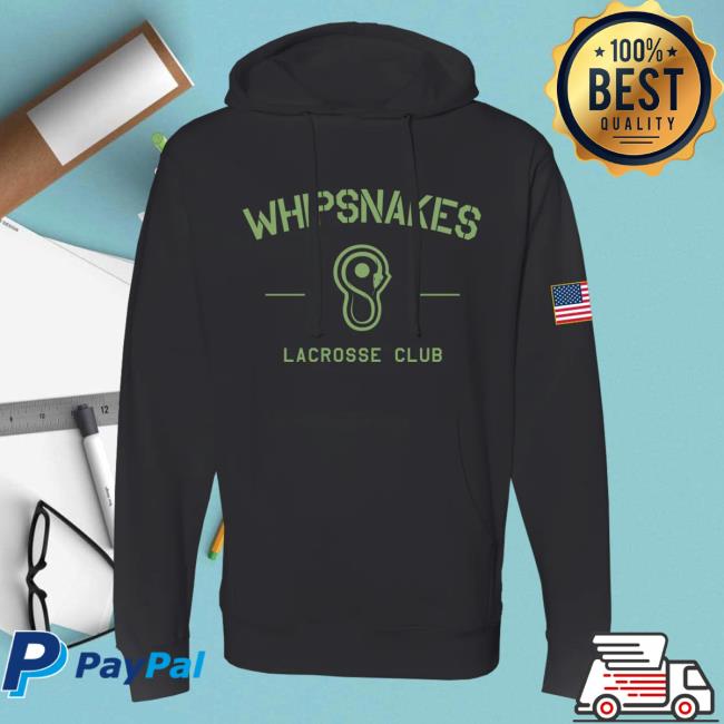 Official Premier Lacrosse League Shop Whipsnakes Usa Crewneck Sweatshirt