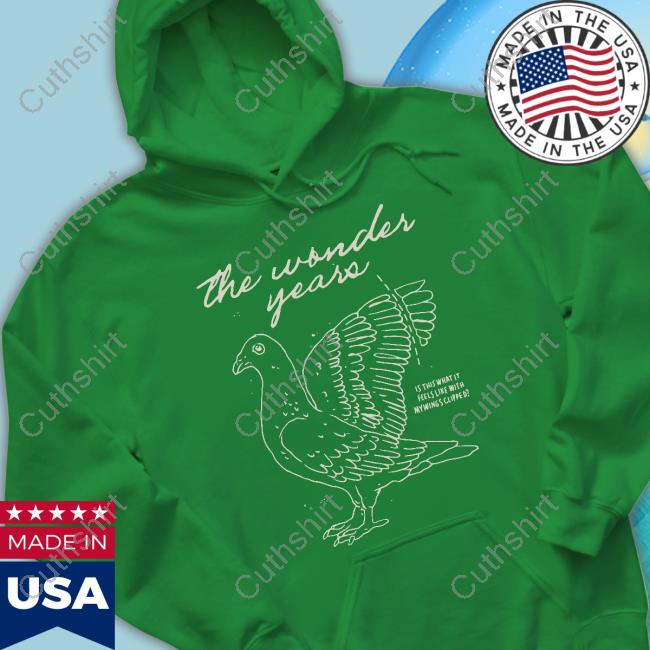 Loneliest Place On Earth Merch The Wonder Years Wings Clipped Tee Shirt