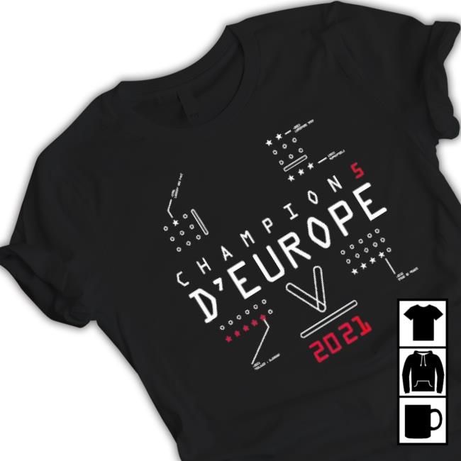 Trending Champions D'europe 2021 T-Shirt