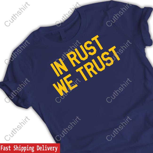 Pghclothingco In Rust We Trust Tank Top