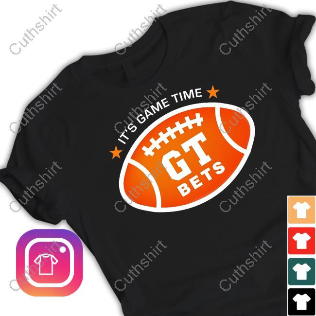 Vegasjimmy It's Game Time Gt Bets Tee Shirt