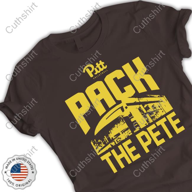 Pitt Volleyball Pack The Pete Long Sleeve Tee