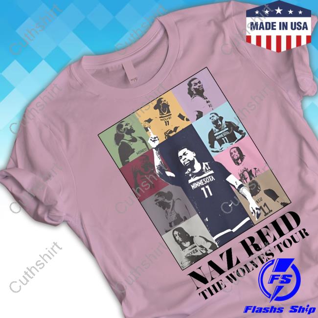 Naz Reid The Wolves Tour Long Sleeve T Shirt