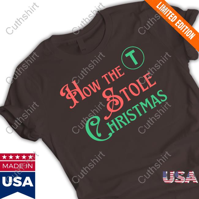 Boston Store How The T Stole Christmas Storybook Long Sleeve Shirt