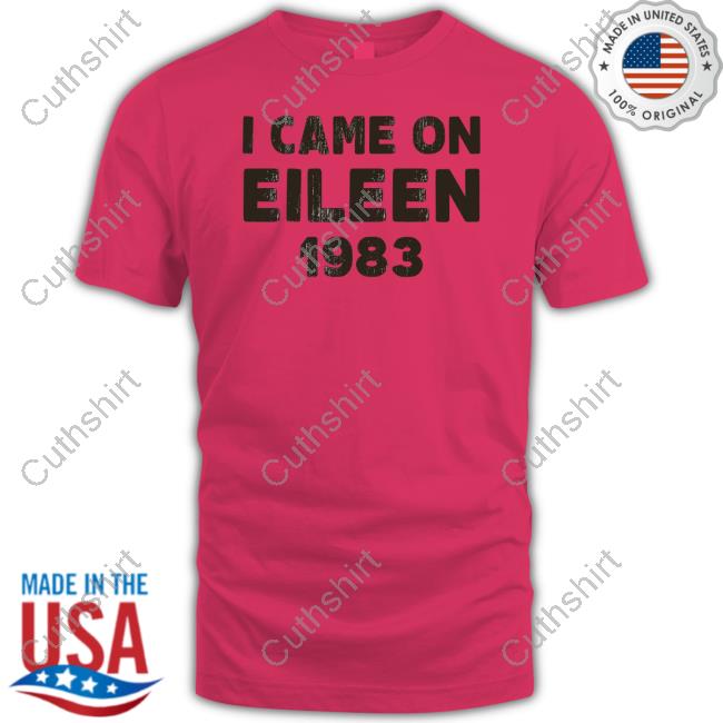 Official I Came On Eileen 1983 Hoodie