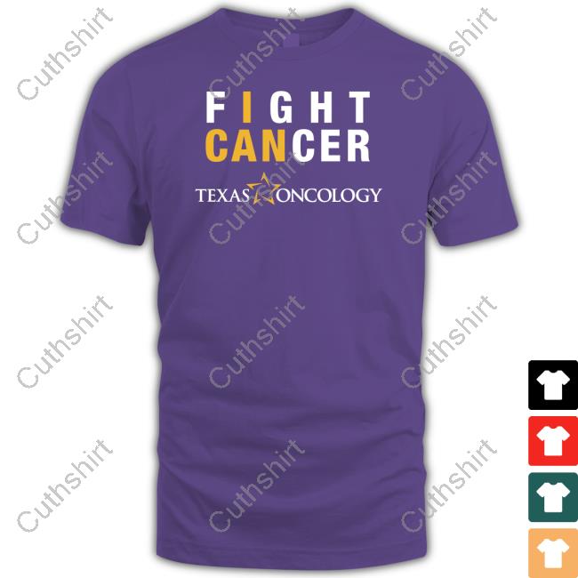 Official Fight Cancer Texas Oncology Long Sleeve T Shirt Official Fight Cancer Texas Oncology Long Sleeve T Shirt
