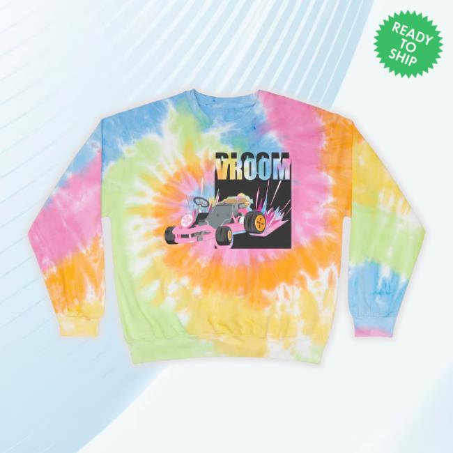 Trending Vroom Bloom Unisex Tie-Dye Shirt Eternity