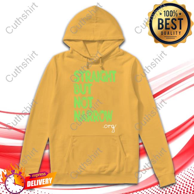 Official Josh Hutcherson Straight But Not Narrow.Org Sweatshirt