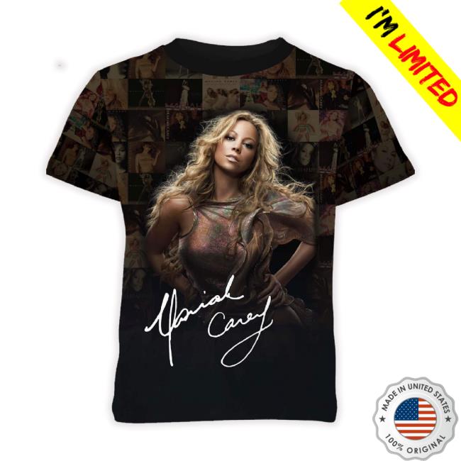 Trending Mariah Carey Album Cover All Over Printed Tee Gift Ideas For Music Lovers