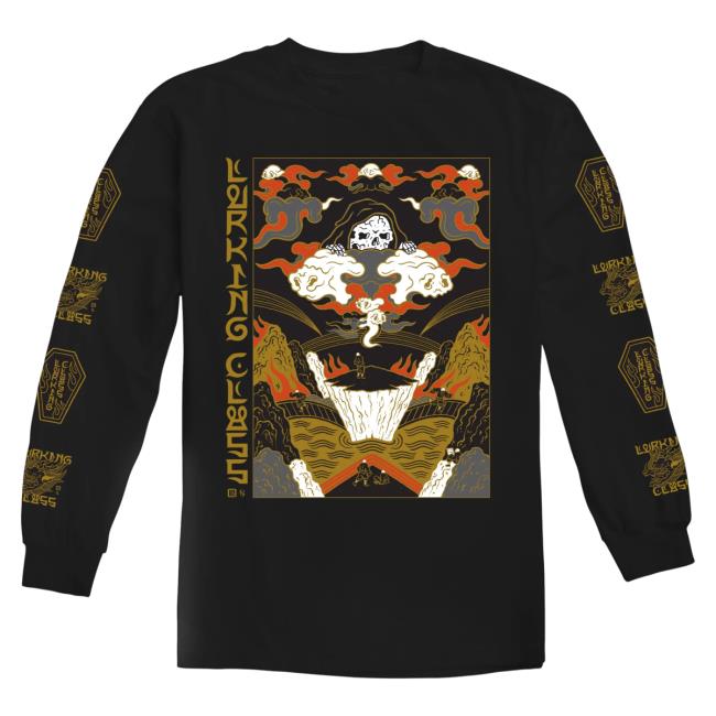Official Lurking Class Clothing Collab With Mr Tucks Chapter 3 Long Sleeve Top Shirt Black LurkingClass