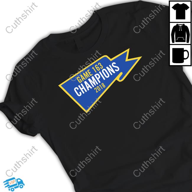 Official Joe Obvious Game 163 Champions 2018 Shirt