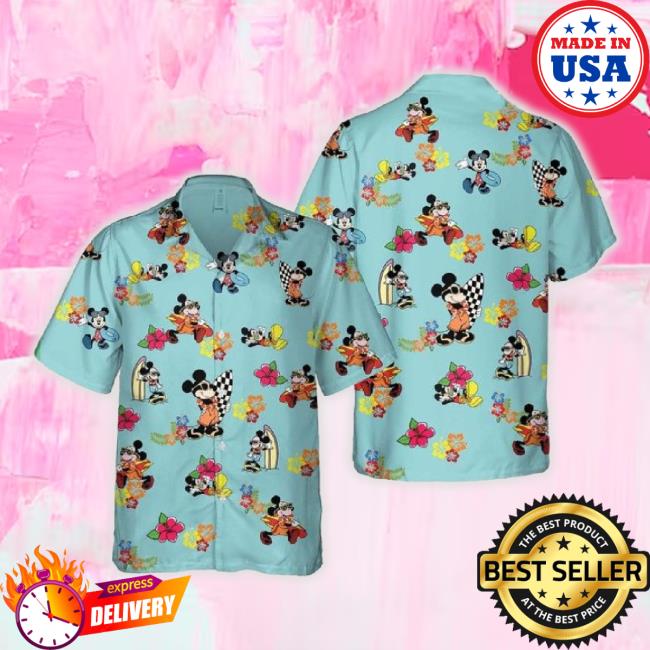 Trending Summer Aloha Mickey Mouse Hawaiian Hoodie For Every Day Occasion