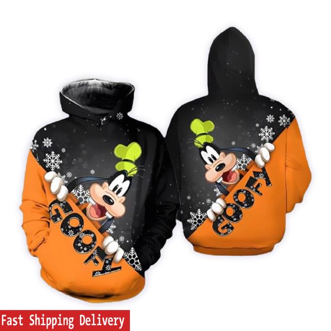 Official Best 80S Goofy Dog Christmas Disney Aop Unisex 3D Sweater For Men