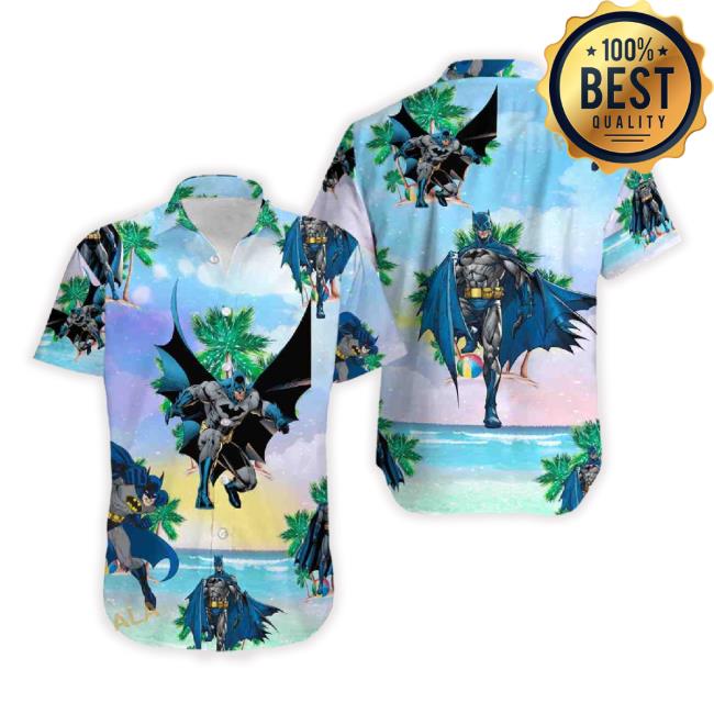 Batman Funny Hawaiian Shirt, Tropical Flower 3D Hawaii Hoodie Sweatshirt – Bring Your Ideas, Thoughts And Imaginations Into Reality Today