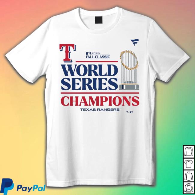 Texas Rangers 2023 World Series Champions Locker Room Sweater