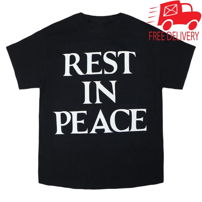Official Playboi Carti Merch Playboi Carti Die Lit Tour Rest In Peace Rip 180119 Rip 150118 Shirt 2023 Black PlayboiCarti Clothing Shop Store