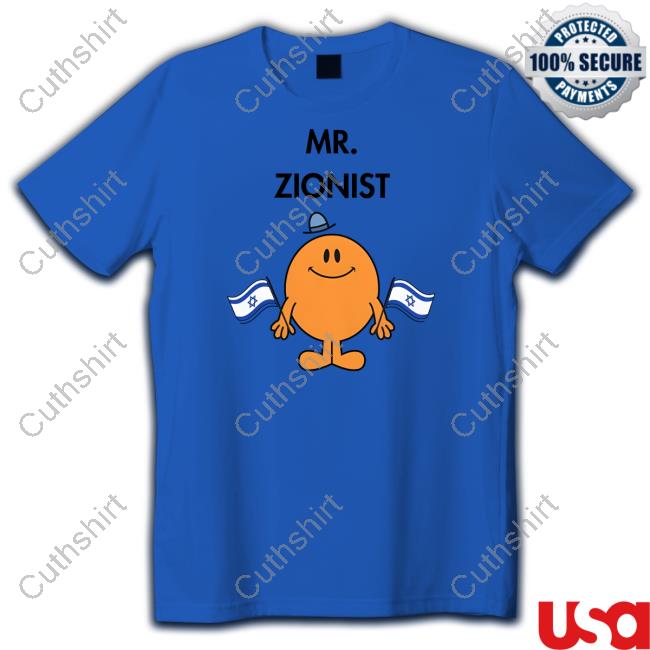 Eylon Levy Wearing Mr. Zionist Tee