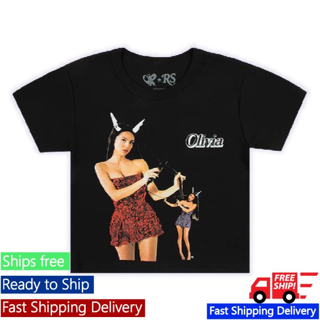 Official Olivia Rodrigo Merch Store Olivia Rodrigo X Rolling Stone Crop Shirts Oliviarodrigo Store