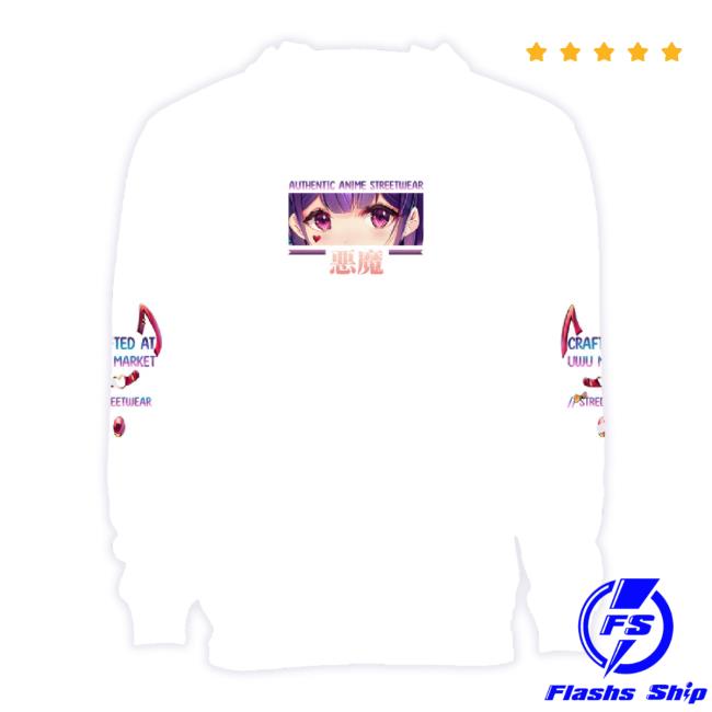 Official Uwumarket Merch Store Numi Stars Anime Streetwear Hoodie Sweatshirt Uwumarket Shop