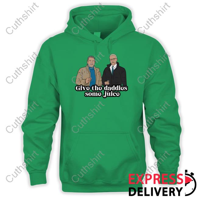 Anderson Cooper Give The Daddies Some Juice Long Sleeve Tee