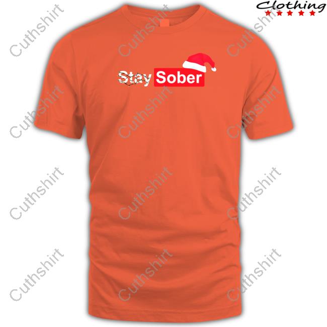 Official Daydrian Harding Merch Santa's Stay Sober Sweatshirt