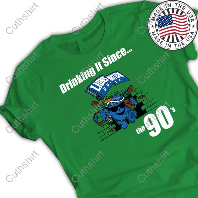 Herman Moore Merch Drinking It Since The 90'S Long Sleeve T Shirt