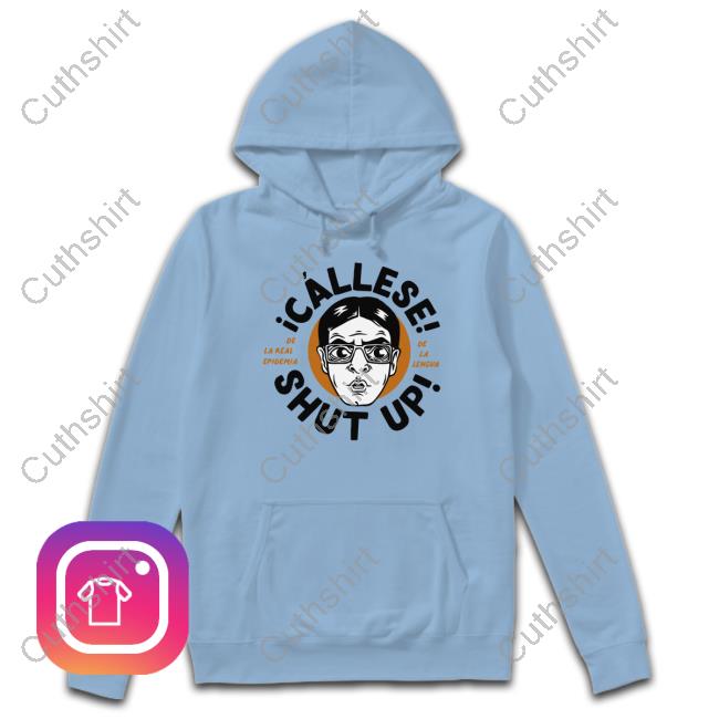 3Pas Merch Cállese Shut Up T-Shirt