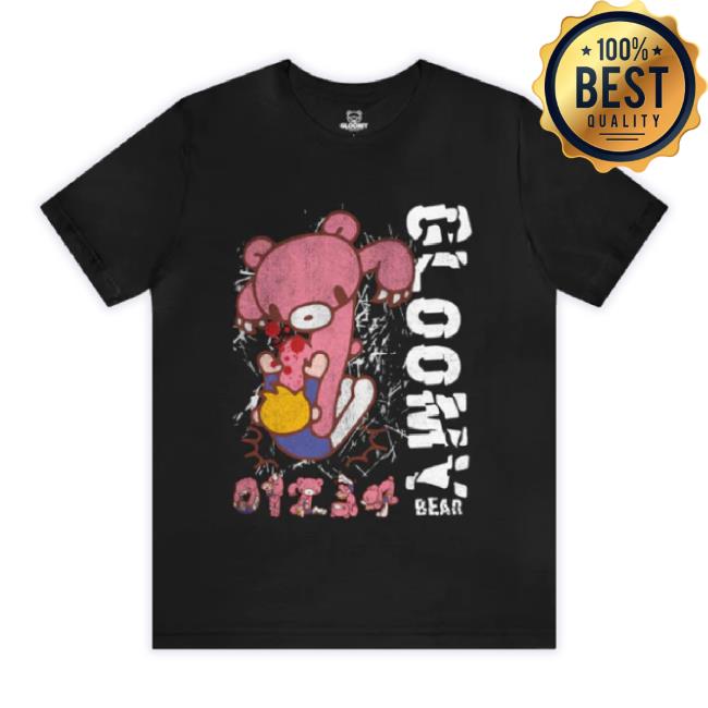 Original Gloomy Bear Store Merch Gloomy Bear Stomp Hoodie Sweatshirt Black Gloomybearstore Shop