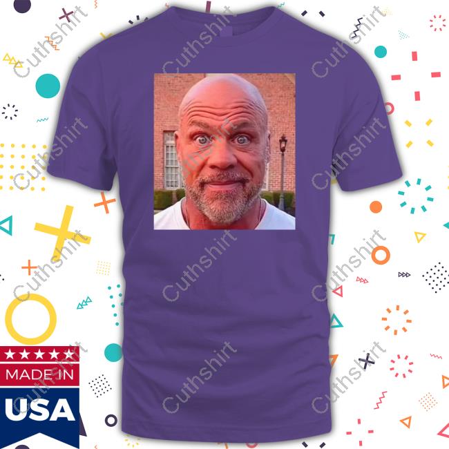 Funny Ahh Tees Merch Kurt Angle Staring Guy Hooded Sweatshirt