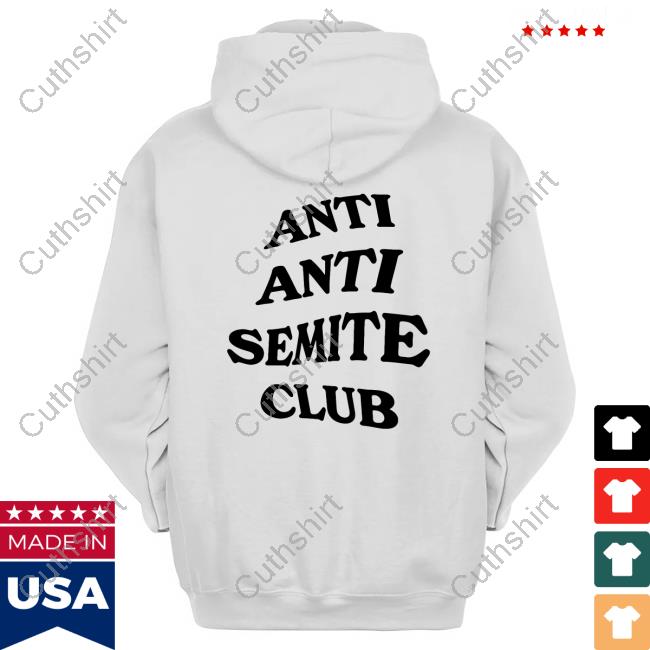 Jewishunpacked Merch Anti Anti Semite Club Shirt