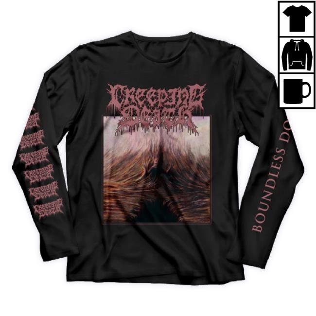 Official Downright Merch Creeping Death - Boundless New Shirt Downrightmerch Shop