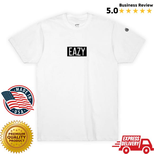 Official G-Eazy Merch Store Mini Eazy Box Logo White Shirts G-Eazy Shop