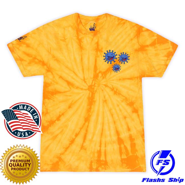 Original Mikeshinoda Merch Store Boris And Virus Tie Dye Shirt Mikeshinoda Shop