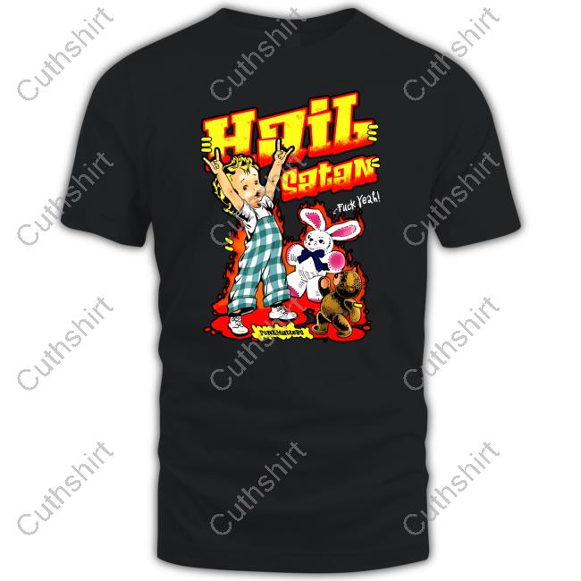 Degenerated Hail Satan Fuck Yeah New Shirt