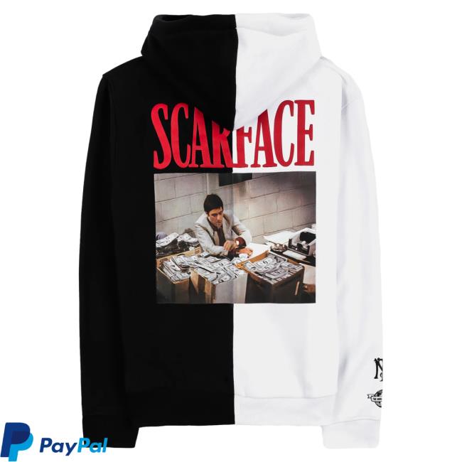 Official Shoe Palace Clothing Store Shop Shoe Palace Sp X Scarface Twiy Split Crewneck Sweatshirt Shoepalace
