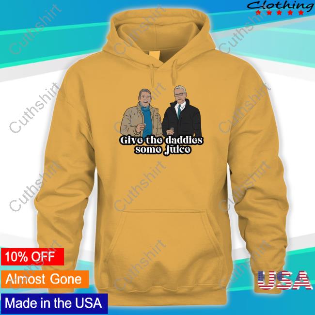 Anderson Cooper Give The Daddies Some Juice Long Sleeve T Shirt