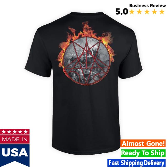 Official Jsrdirect Merch Morbid Angel Flaming Goat Classic Shirt Jsrdirect Shop