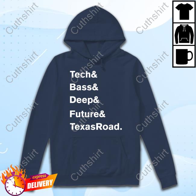 Tech Bass Deep Future Texasroad Long Sleeved T-Shirt