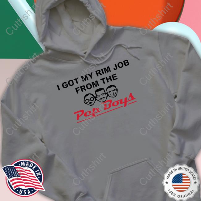 Wahlid Mohammad I Got My Rim Job From The Pep Boys Sweatshirt