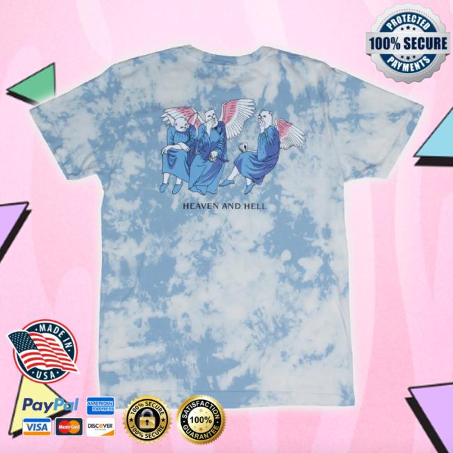 Official Ripndip Clothing Merch Store Heaven And Hell T-Shirt (Cloud Wash) Ripndipclothing Shop