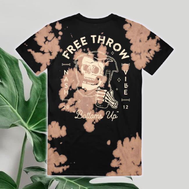 Official Merch Store Now Free Throw Bottoms Up Bleach Classic Shirt Merchnow Shop