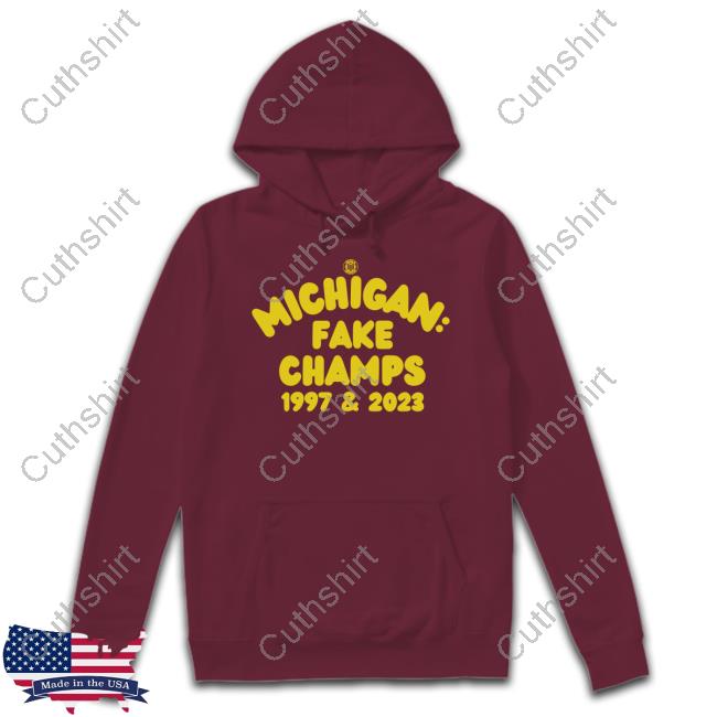 Bbbprinting Michigan Fake Champs 1997 & 2023 Tank Top